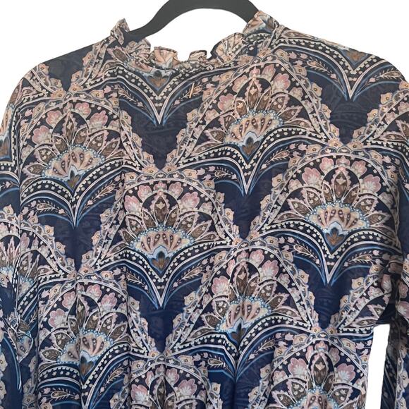 Misa Los Angeles Lolita Mini Dress In Resort Paisley Size M - Picture 8 of 16